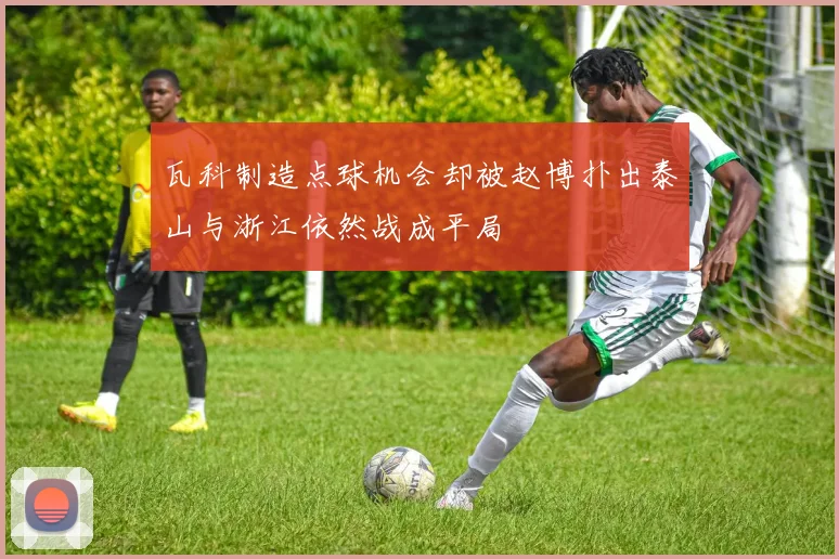 瓦科制造点球机会却被赵博扑出泰山与浙江依然战成平局