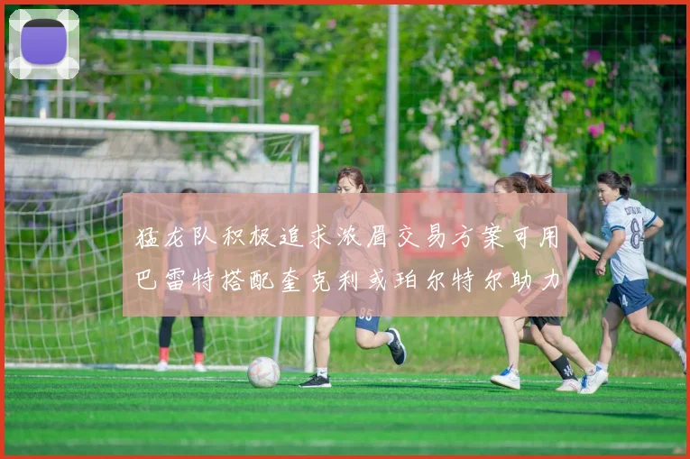 猛龙队积极追求浓眉交易方案可用巴雷特搭配奎克利或珀尔特尔助力交易
